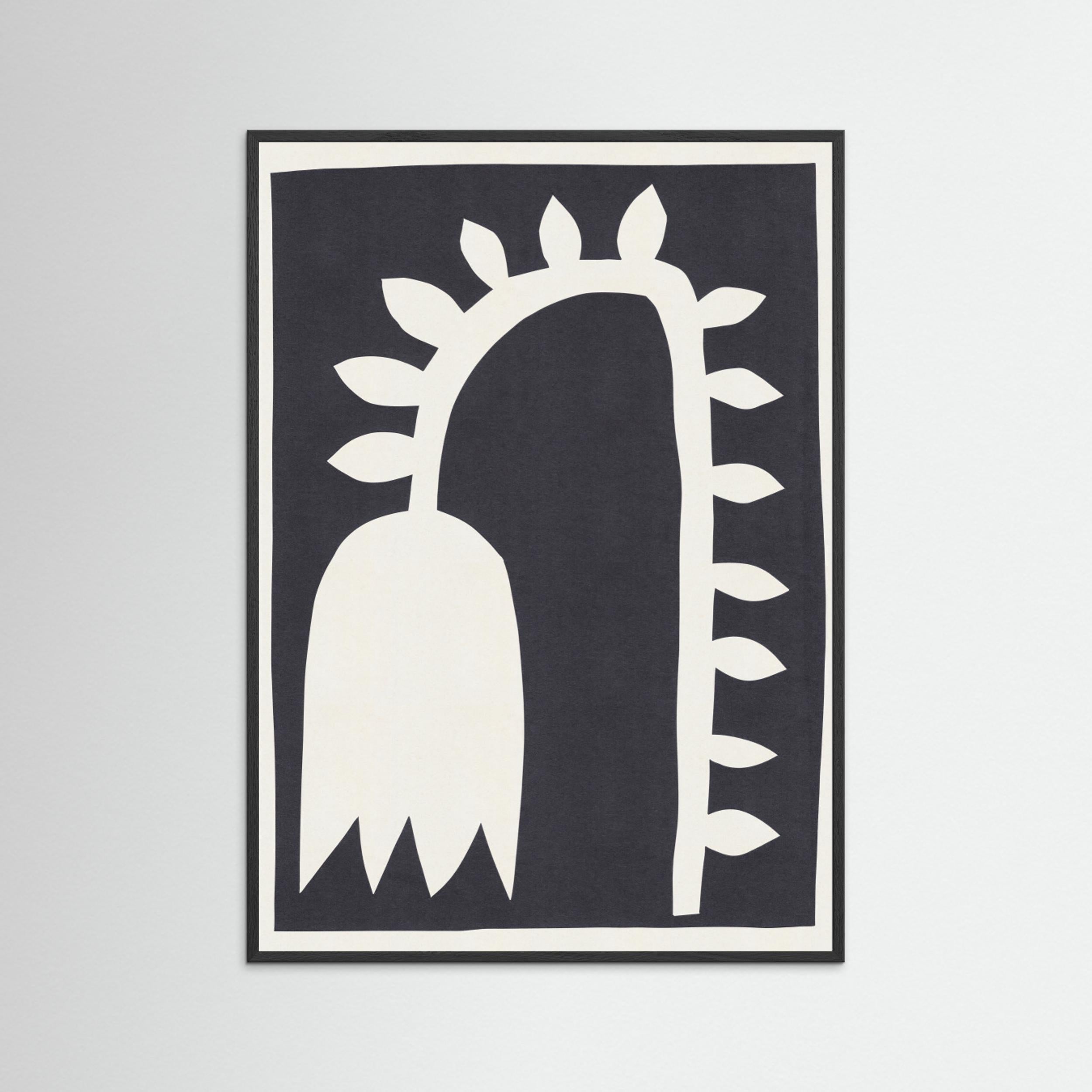 Black Tulip 2 by Alisa Galitsyna - Fine Art Paper Print - dreamtprint.art - 14 x 21 cm / 5 x 8″ (A5)